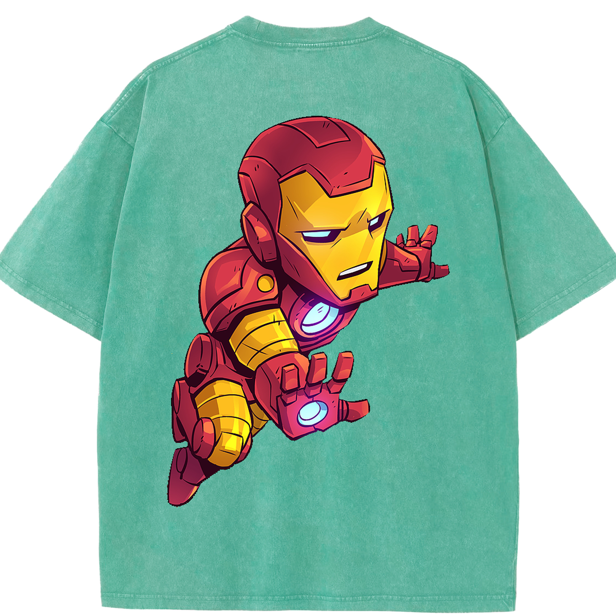 （画像用） アベンジャーズ The Avengers 綿100% ヴィンテージ風 半袖Tシャツ（背面プリント）